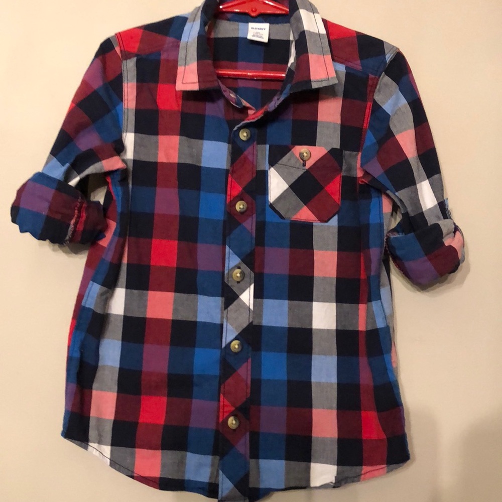 Old Navy button down boys size 5T shirt